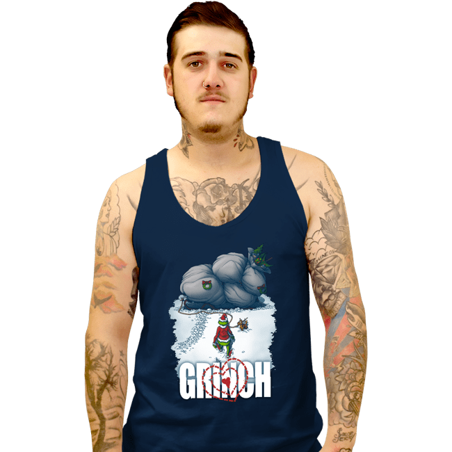 Daily_Deal_Shirts Tank Top, Unisex / Small / Navy Mean One