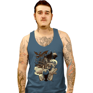 Shirts Tank Top, Unisex / Small / Indigo Blue Books