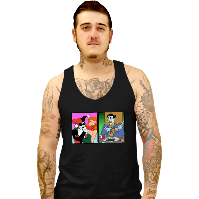 Secret_Shirts Tank Top, Unisex / Small / Black Quinn Yelling At Joker