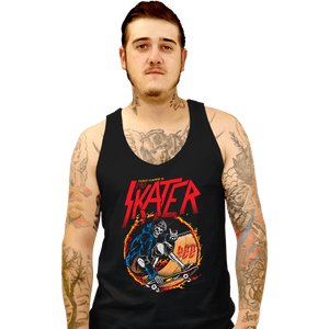 Daily_Deal_Shirts Tank Top, Unisex / Small / Black Pro Skater 900