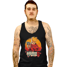 Load image into Gallery viewer, Shirts Tank Top, Unisex / Small / Black Red Humanoid Typhoon II

