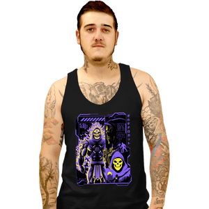 Daily_Deal_Shirts Tank Top, Unisex / Small / Black Emperor Skull Manga