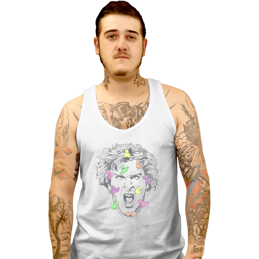 Shirts Tank Top, Unisex / Small / White Nerds
