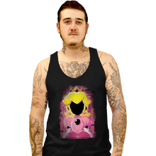 Load image into Gallery viewer, Shirts Tank Top, Unisex / Small / Black Peach Glitch

