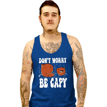Load image into Gallery viewer, Shirts Tank Top, Unisex / Small / Royal Blue Be Capy
