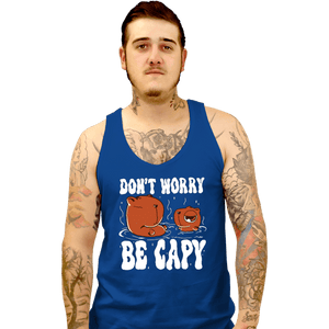 Shirts Tank Top, Unisex / Small / Royal Blue Be Capy