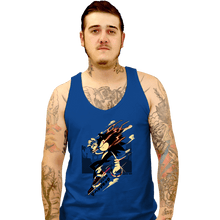 Load image into Gallery viewer, Daily_Deal_Shirts Tank Top, Unisex / Small / Royal Blue Fastest Dude
