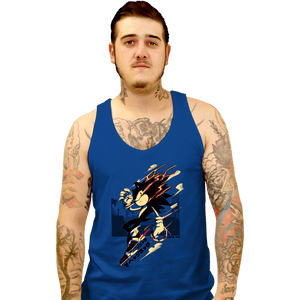 Daily_Deal_Shirts Tank Top, Unisex / Small / Royal Blue Fastest Dude