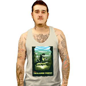 Daily_Deal_Shirts Tank Top, Unisex / Small / White Visit Tsukamori Forest