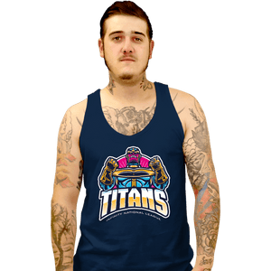 Shirts Tank Top, Unisex / Small / Navy Titans INL
