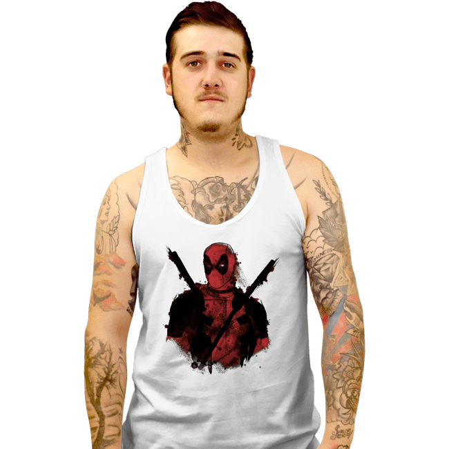 Shirts Tank Top, Unisex / Small / White Merc Ink