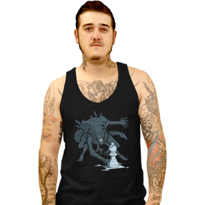 Shirts Tank Top, Unisex / Small / Black Queen Takes Bishop