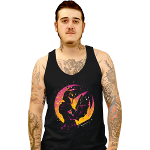 Daily_Deal_Shirts Tank Top, Unisex / Small / Black Clan Wren