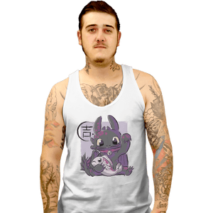 Shirts Tank Top, Unisex / Small / White Maneki Toothless