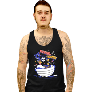 Shirts Tank Top, Unisex / Small / Black Cereal Killer