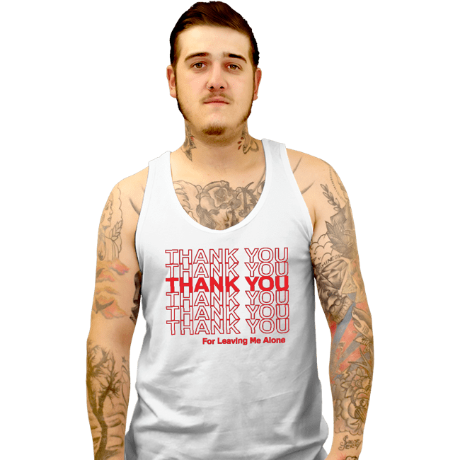 Daily_Deal_Shirts Tank Top, Unisex / Small / White Solo Shopper