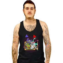 Load image into Gallery viewer, Daily_Deal_Shirts Tank Top, Unisex / Small / Black Toon Takeover
