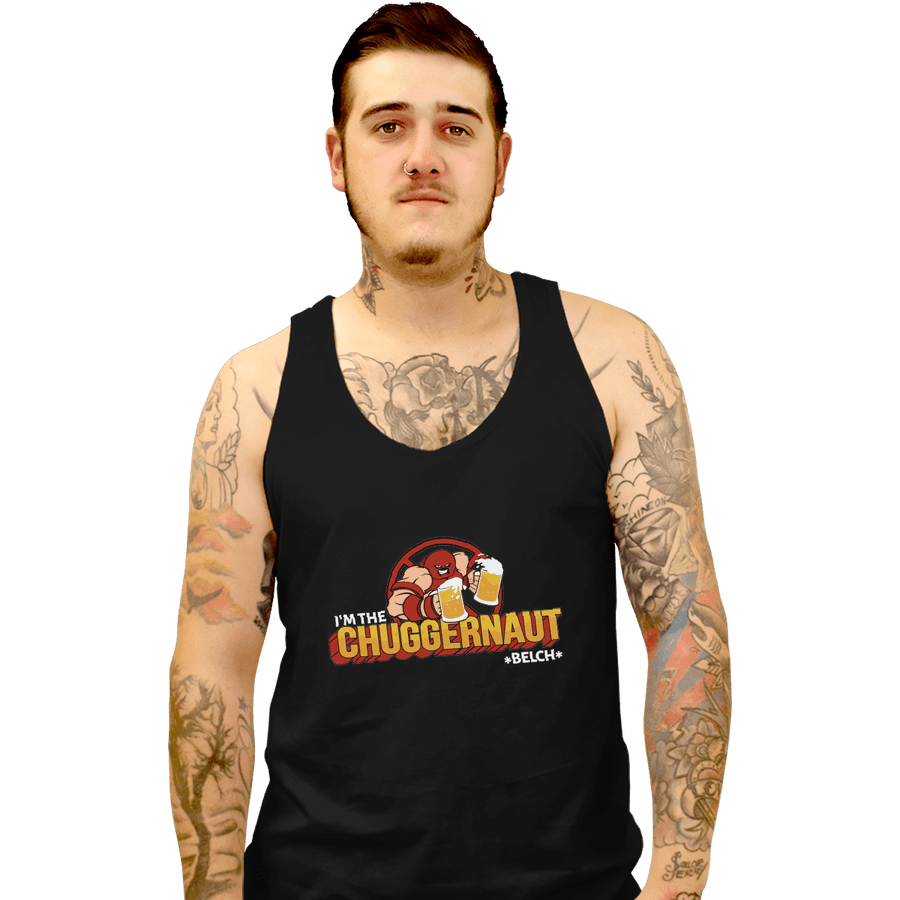 Shirts Tank Top, Unisex / Small / Black Chuggernaut