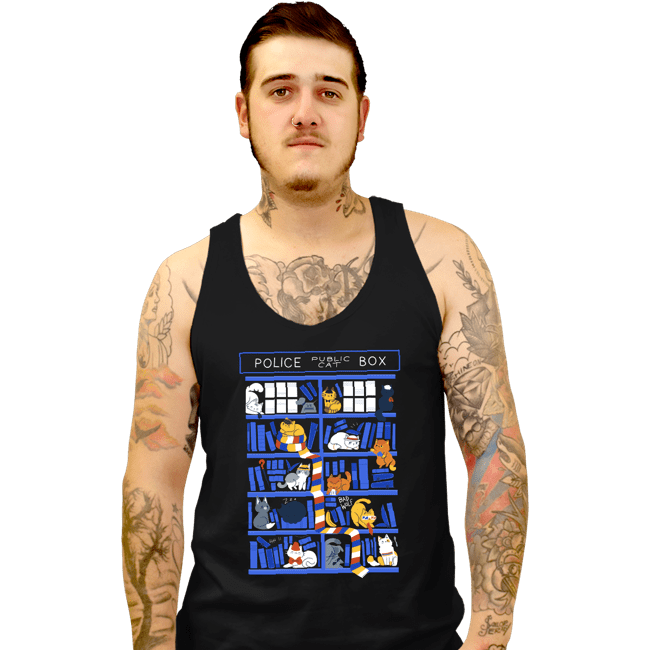 Secret_Shirts Tank Top, Unisex / Small / Black The Library Box