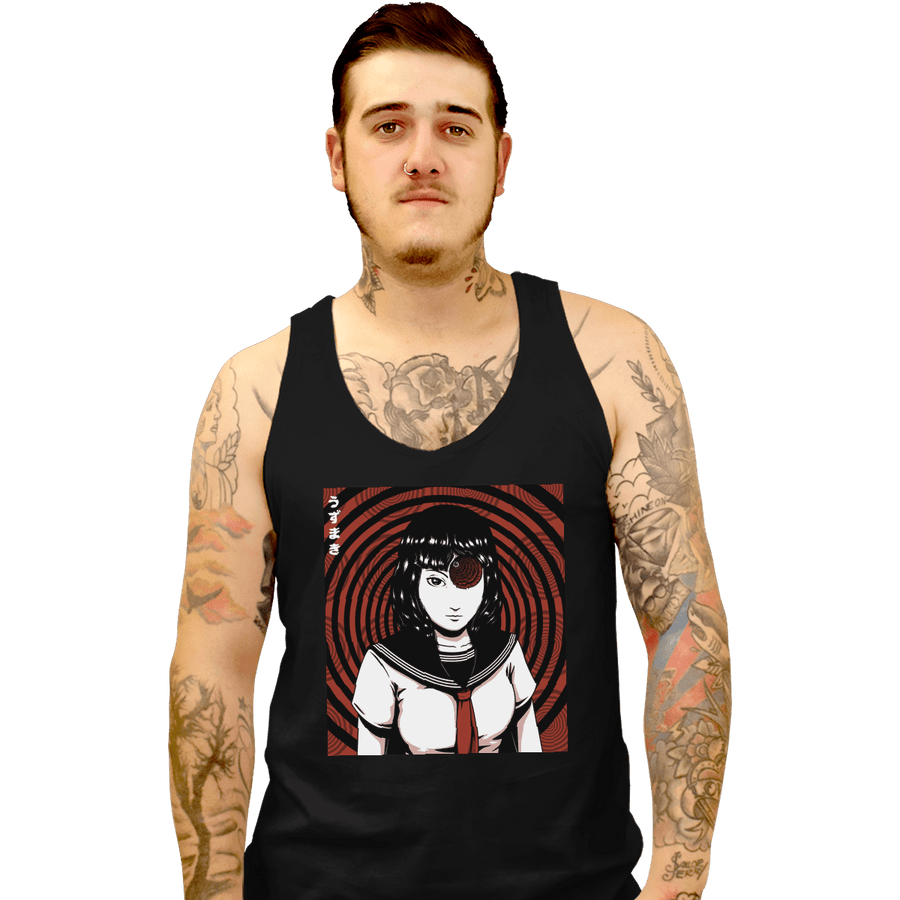 Shirts Tank Top, Unisex / Small / Black Deadly Pattern