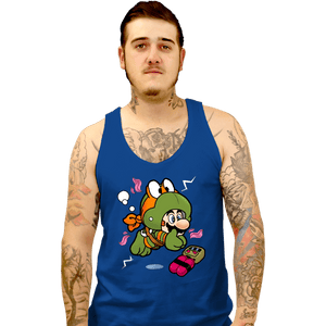 Shirts Tank Top, Unisex / Small / Royal Blue Super Mikey Suit