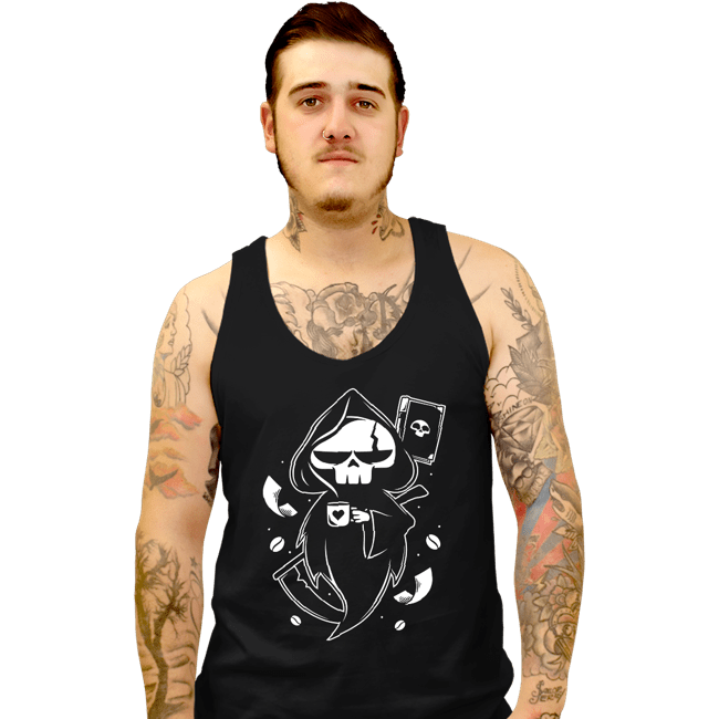 Shirts Tank Top, Unisex / Small / Black Coffee And Paperwork