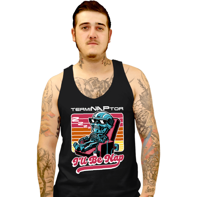 Secret_Shirts Tank Top, Unisex / Small / Black The Terminaptor