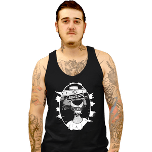 Daily_Deal_Shirts Tank Top, Unisex / Small / Black A Pox on the Phony King of England!