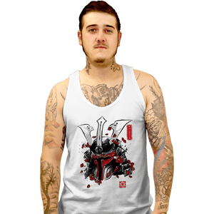 Daily_Deal_Shirts Tank Top, Unisex / Small / White Bounty Samurai