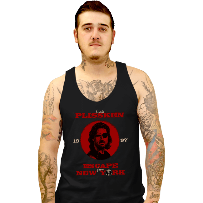 Shirts Tank Top, Unisex / Small / Black Call Me Snake 1997