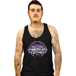 Daily_Deal_Shirts Tank Top, Unisex / Small / Black Gargoyle's Gym