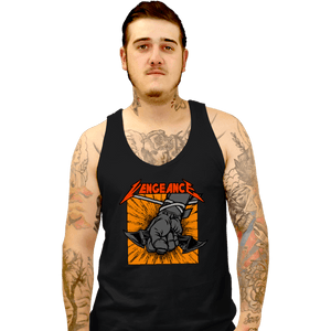 Daily_Deal_Shirts Tank Top, Unisex / Small / Black Bat Vengeance