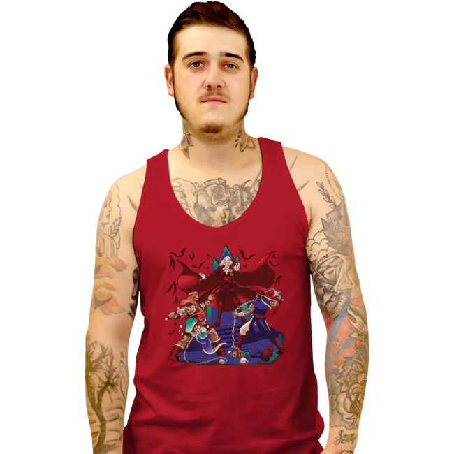 Shirts Tank Top, Unisex / Small / Red Smashelvania