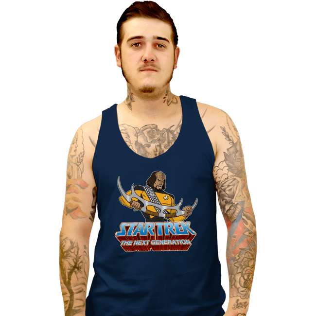 Shirts Tank Top, Unisex / Small / Navy I Have The Bat'leth