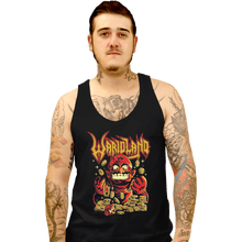 Load image into Gallery viewer, Shirts Tank Top, Unisex / Small / Black Wario Land
