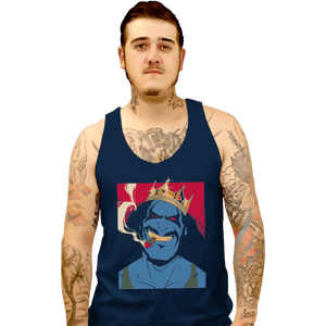 Shirts Tank Top, Unisex / Small / Navy Notorious FRAG
