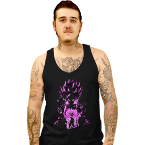 Shirts Tank Top, Unisex / Small / Black Super Attack Gohan