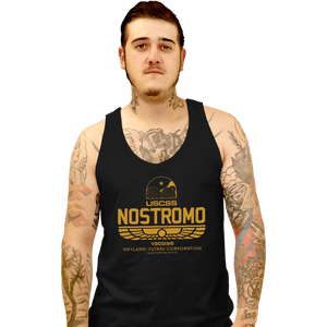 Shirts Tank Top, Unisex / Small / Black USCSS Nostromo