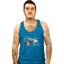Load image into Gallery viewer, Shirts Tank Top, Unisex / Small / Sapphire Let&#39;s See Who You Really Are

