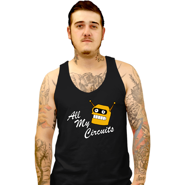Secret_Shirts Tank Top, Unisex / Small / Black All My Circuts
