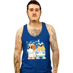 Daily_Deal_Shirts Tank Top, Unisex / Small / Royal Blue Blueynia