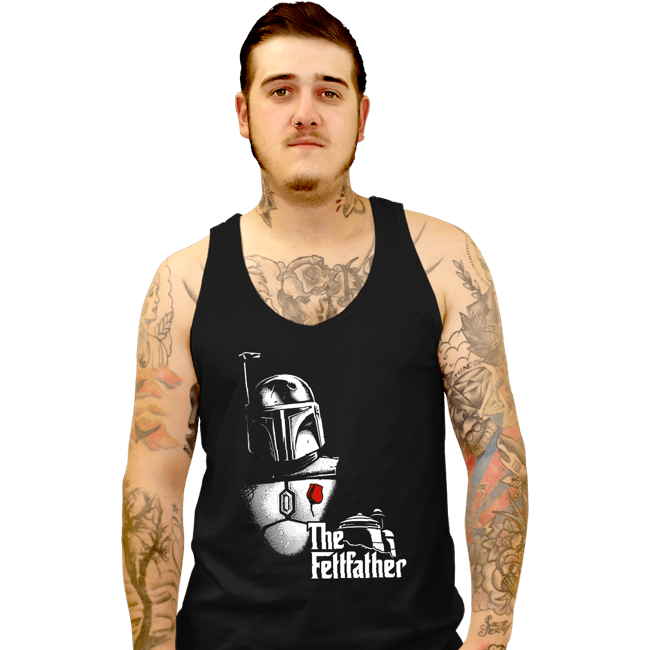 Secret_Shirts Tank Top, Unisex / Small / Black Fettfather