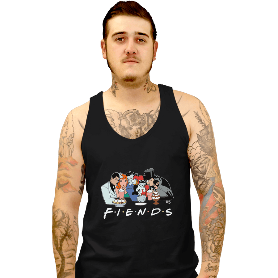 Shirts Tank Top, Unisex / Small / Black Gotham Fiends