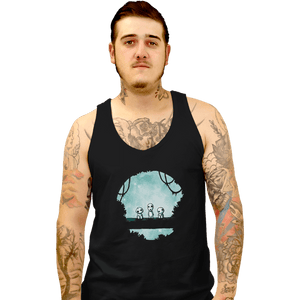 Shirts Tank Top, Unisex / Small / Black Spirit Night