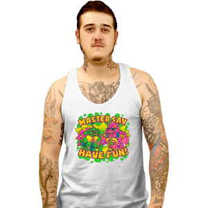 Daily_Deal_Shirts Tank Top, Unisex / Small / White Party Mutants