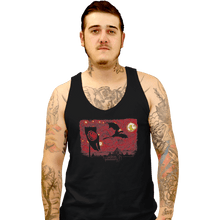 Load image into Gallery viewer, Shirts Tank Top, Unisex / Small / Black Starry Dragon
