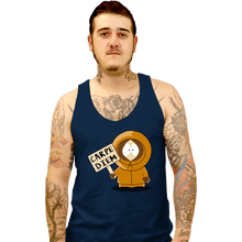 Load image into Gallery viewer, Shirts Tank Top, Unisex / Small / Navy Carpe Diem
