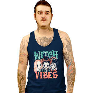 Daily_Deal_Shirts Tank Top, Unisex / Small / Navy Witch Vibes