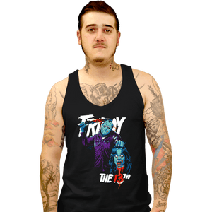 Shirts Tank Top, Unisex / Small / Black Jason NES