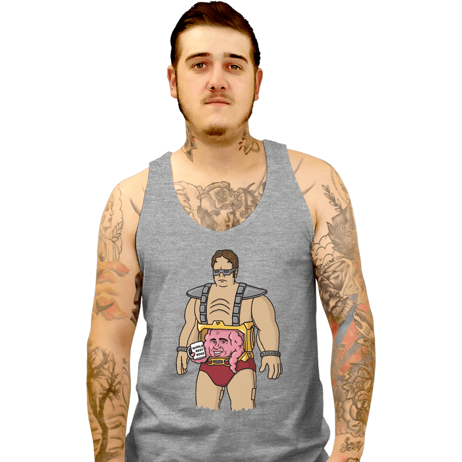 Shirts Tank Top, Unisex / Small / Sports Grey World's Best Villain
